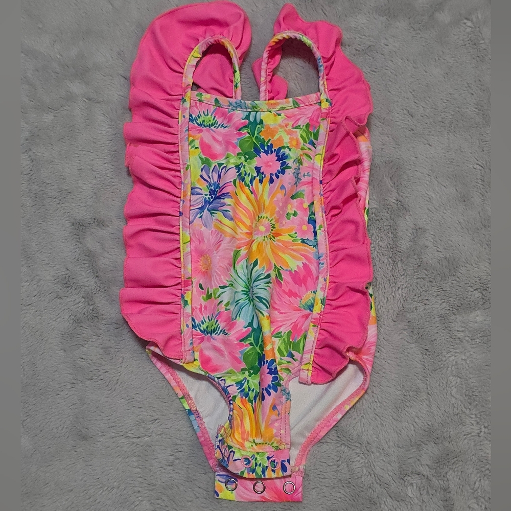 6-12mo GiGi & Max Kimberly Floral Swimsuit